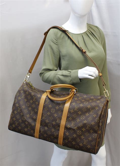 louis vuitton monogram keepall 50 grailed|keepall 55 louis vuitton.